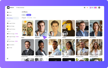 access the image to video tool